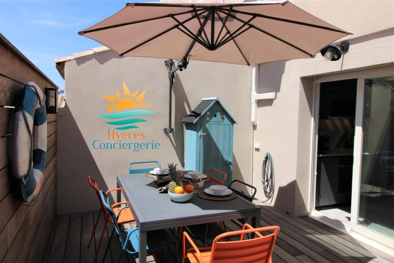 Hyeres-Plage -T2 Neuf Rdj Clim Wifi - La Capte By Hc Apartment Exterior photo